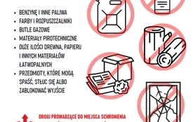 Galeria aktualności Instrukcja reagowania w przypadku zagrożenia atakiem z powietrza 8