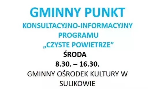 Nowe 'Czyste powietrze'