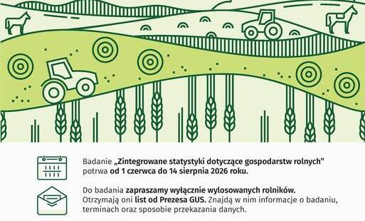 Zdjęcie do  Zintegrowane statystyki dotyczące gospodarstw rolnych