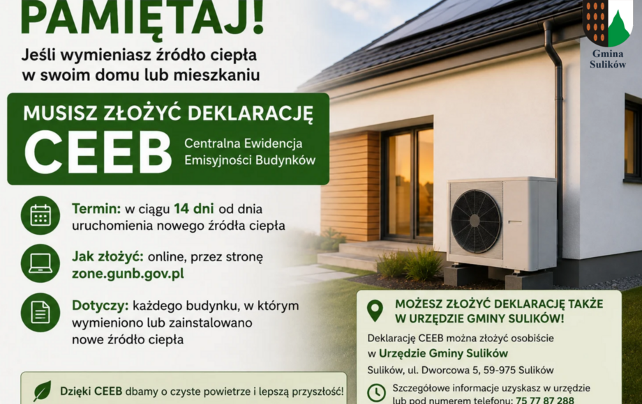 Obowiązek składania i aktualizacji deklaracji do CEEB