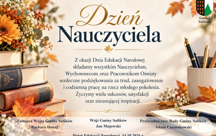 Obchody Dnia Edukacji Narodowej w Gminie Sulików